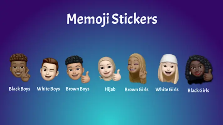 Memoji Stickers Whatsapp android App screenshot 0